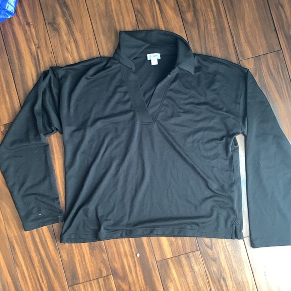 Medium J Crew collared pullover - Picture 2 of 3